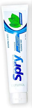 Enjuague Bucal Sin Alcohol Spry con Xilitol, Menta Herbal Natural, Mezcla Sanadora - 16 oz + Pasta Dental Sin Flúor, Menta Natural, Control de Placa - imagen 3