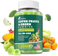 Gomitas Femmetra 61 en 1 Supergreens Diarias para Mujeres y Hombres, Multivitamínico con Probióticos, Sin Azúcar, Sabor Manzana Verde, 60 Piezas - imagen 1