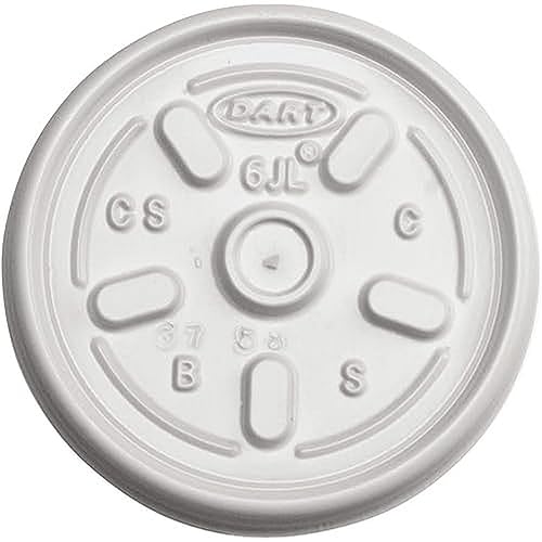 Tapa Plástica Ventilada Blanca Dart, 6JL (Paquete de 1,000) - imagen 4