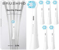Cabezas de Cepillo de Repuesto Brushmo, Compatibles con Mangos de Cepillos Eléctricos Oral B iO Series, 6 Piezas, Cuidado de Encías, Blanco - imagen 1