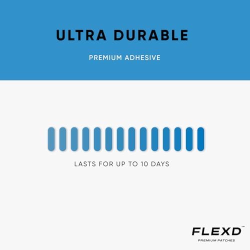 Flexd - Parches Impermeables para Dexcom G7 (Paquete de 30) - Transparente Claro - imagen 7