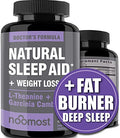 Suplementos NooMost para Ayuda Natural del Sueño con Magnesio, L-teanina y Garcinia | Pastillas para Dormir Profundamente y Descansar | No Habituales - imagen 1