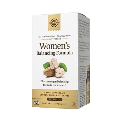 Solgar Fórmula Equilibrante para Mujeres, 60 Tabletas - Pueraria Mirifica - Fitoestrógenos, Metabolismo Energético, Salud del Sistema Nervioso - - imagen 2