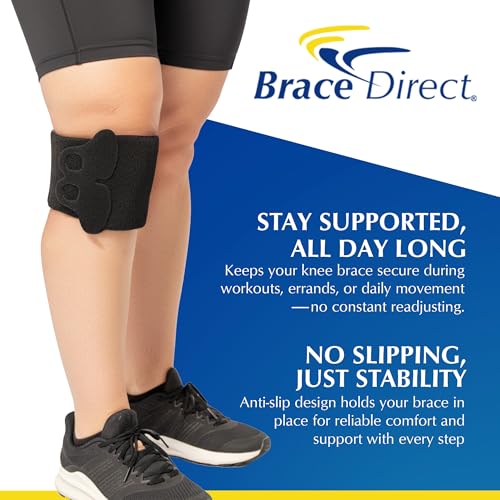 Faja Antideslizante para Rodilla Brace Direct L2397 – Ajustable para Prevención de Deslizamientos y Protección contra Rozaduras – Mejora Universal - imagen 4