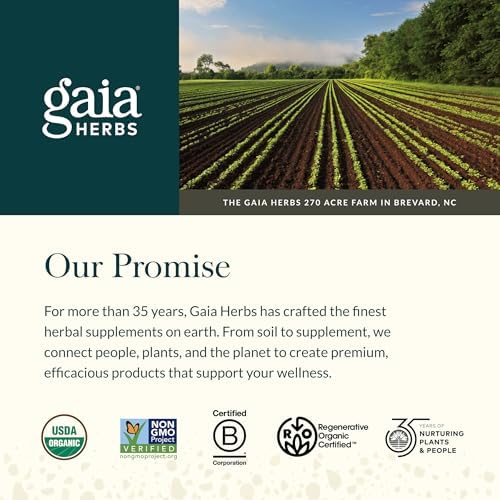 Suplemento Postbiótico Gaia Herbs de Sauerkraut - Apoyo Digestivo e Inmunológico - 60 Cápsulas Veganas Líquidas (30 Porciones) Sin Lácteos, Soja ni - imagen 7