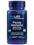 Life Extension Peonía Inmune, Raíz de Peonía Blanca, Apoyo a la Salud Inmunológica, Sin Gluten, No OGM, Vegetariano, 60 Cápsulas - imagen 1