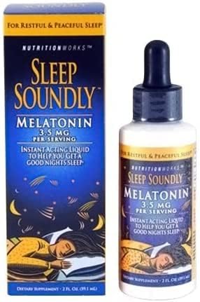 Melatonina Sleep Soundly, Botellas de 2 Onzas (Paquete de 3) - imagen 2