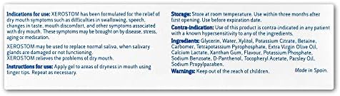 Gel Sustituto de Saliva Xerostom para Boca Seca (Paquete de 2) - imagen 3