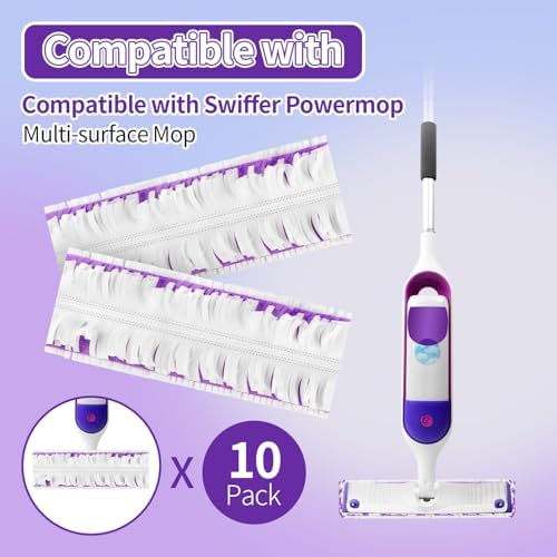 Paquete de 24 Almohadillas Desechables para Mopas de Poder INFICRIME, Compatibles con Repuestos Swiffer, Reemplazos para Limpieza de Pisos de Madera - imagen 6
