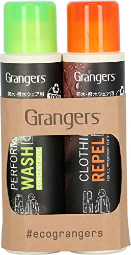 Paquete Doble de Grangers Performance Wash (10 oz) y Repelente para Ropa (10 oz) - Lavado y Reimpermeabilización - imagen 1