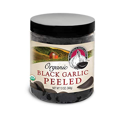 Ajo Negro Orgánico Pelado - 13oz - Certificado Kosher - imagen 1