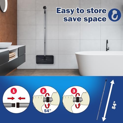 Mopa plana grande MATTHEW CLEANING PRODUCTS de 15x8 pulgadas, 3 recambios de microfibra reutilizables y lavables, compatible con pisos de madera y - imagen 6