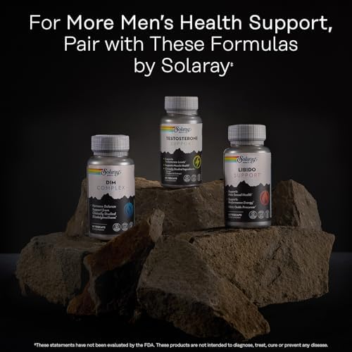 Suplemento DIM para Hombres SOLARAY - DIM 200mg para el Equilibrio Hormonal - Con Zinc y Quercetina - Vegano, Sin Gluten, 30 Porciones, 60 VegCaps - imagen 6