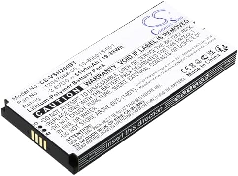 Batería de Repuesto para Panel de Control Vivint Smart Hub, VS-SH2000-C00, 5100mAh / 19.38Wh - imagen 3