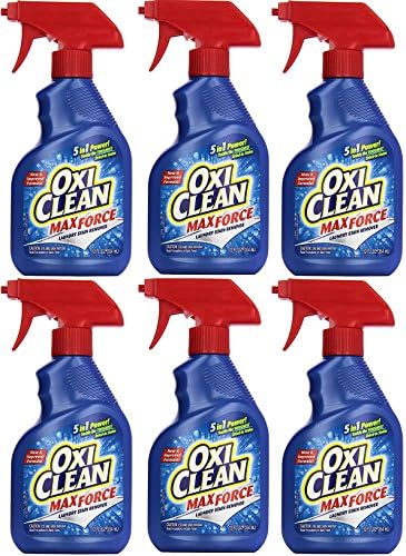 OxiClean Max Force Spray Quitamanchas para Ropa, 12 Fl Oz (Paquete de 6) - imagen 1