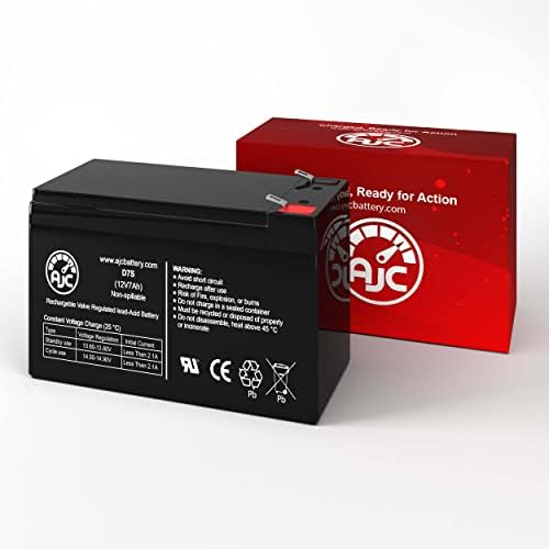 Batería AJC Compatible con APC Back-UPS ES 550, 8 Salidas, 550VA BE550R, Batería UPS 12V 7Ah - imagen 2