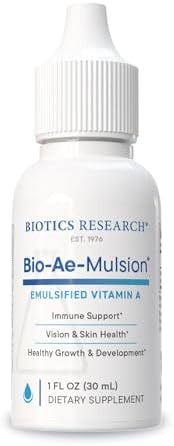 Biotics Research Bio Ae Mulsion IU - Vitamina A Emulsionada para Mejor Absorción, Respuesta Inmunológica y Salud Visual, 1 Onza Líquida - imagen 1
