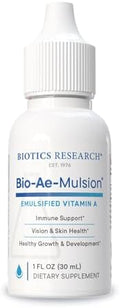 Biotics Research Bio Ae Mulsion IU - Vitamina A Emulsionada para Mejor Absorción, Respuesta Inmunológica y Salud Visual, 1 Onza Líquida - imagen 1