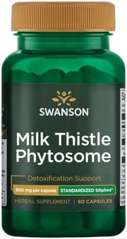 Swanson Siliphos Cardo Mariano Fitósoma 300 Miligramos 60 Cápsulas - imagen 1