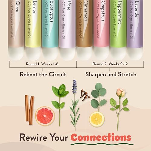Kit de Entrenamiento de Olores, Restaura el Sentido del Olfato y Sabor, 8 Aromas Únicos, Hecho en EE. UU. - imagen 3