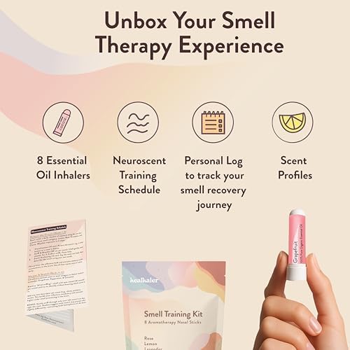 Kit de Entrenamiento de Olores, Restaura el Sentido del Olfato y Sabor, 8 Aromas Únicos, Hecho en EE. UU. - imagen 5