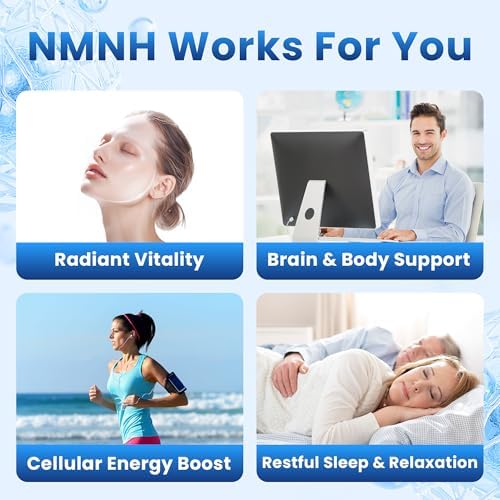 Kinetara NMNH - Suplemento de NMN, NAD+ con Dihidronicotinamida Mononucleótido para Salud Celular, Envejecimiento Saludable y Energía Sostenida, 60 - imagen 5