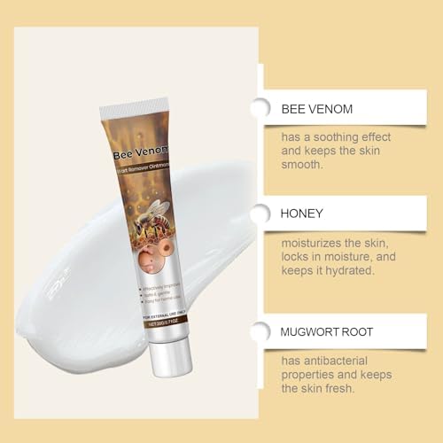 Removedor de Verrugas Befada con Veneno de Abeja para Cara y Cuerpo - Acción Rápida con Ácido Salicílico, Fórmula Suave, Tamaño de Viaje (20 g) - imagen 4