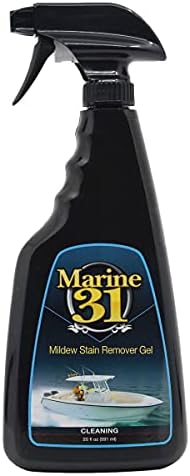 Gel Removedor de Manchas de Moho Marine 31 | Fórmula Espesa para Barcos, Hogar y Patio | Elimina Manchas de Baños y Duchas | Limpiador Efectivo | - imagen 1