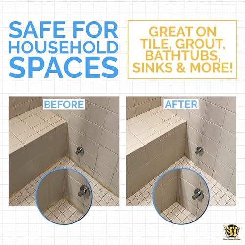 Gel Removedor de Manchas de Moho Marine 31 | Fórmula Espesa para Barcos, Hogar y Patio | Elimina Manchas de Baños y Duchas | Limpiador Efectivo | - imagen 4