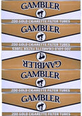 Tuberías de Cigarrillos Gambler Light King Size - Paquete de 5 Cajas - imagen 1