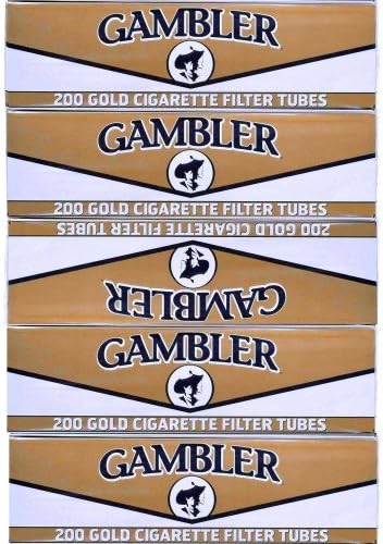 Tuberías de Cigarrillos Gambler Light King Size - Paquete de 5 Cajas - imagen 1