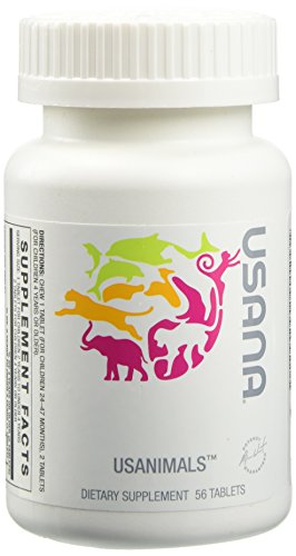 USANA Usanimals Multivitamínico para Niños - Tabletas Masticables Diarias con Vitaminas A, C, D, E, B6, B12, Zinc y Hierro - Apoya la Salud - imagen 6