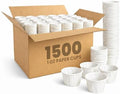 Vasos de Papel Desechables EXITOGLOBAL de 1 oz, 1500 piezas, Tazas para Medicamentos, Vasos para Salsas y Pastillas - imagen 1