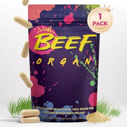 Suplemento de Órganos de Res para Mujeres – Hígado, Riñón, Útero, Corazón – Apoya el Equilibrio Hormonal, Energía y Bienestar – Superalimento Natural - imagen 8