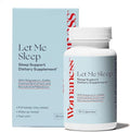 Womaness Let Me Sleep – Suplemento para Dormir con Melatonina y Magnesio - Apoyo Nocturno para un Mejor Descanso - 30 Cápsulas - imagen 1