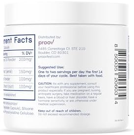 Proov - Suplemento para Mujeres - Aumenta la Producción de Estrógeno - Apoyo a la Fertilidad y Menopausia - Equilibrio Hormonal - 30 Cápsulas - imagen 8