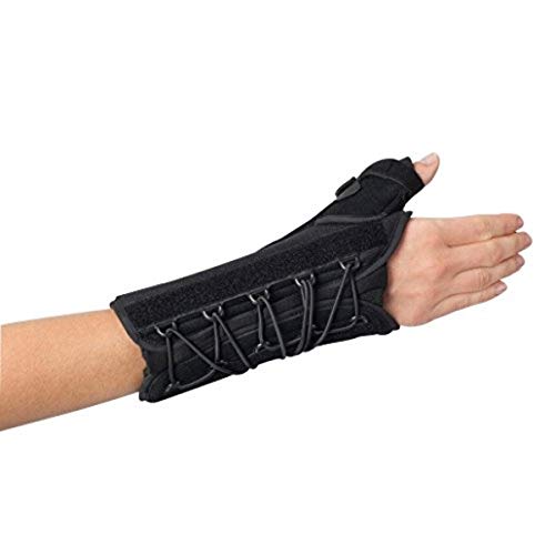Férula de Soporte para Muñeca/Pulgar ProCare 79-87490 Quick-Fit WTO, Izquierda, Universal, Negra - imagen 6