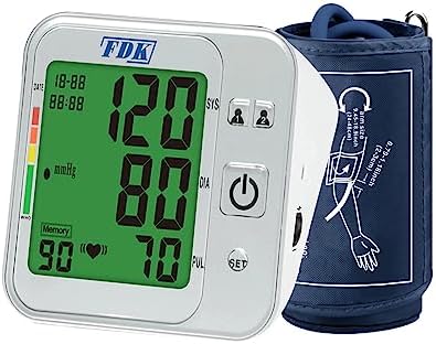 Monitor de Presión Arterial para Uso en Casa; Control de Volumen de Voz Bilingüe (Inglés/Español); Monitor de Presión Arterial para Brazo con - imagen 1