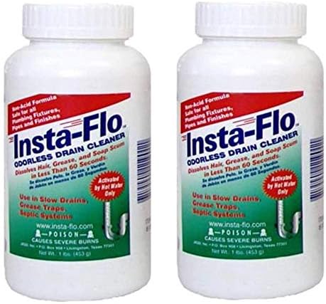 LIMPIADOR DE DRENAJE INSTA-FLO 2LB - imagen 1