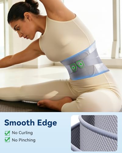 Faja de Soporte Médico para Mujeres - Alivio del Dolor de Espalda Baja [Ultra Transpirable y Soporte Mejorado] con Sistema de Correas Ajustables - - imagen 6