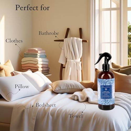 Spray de Lino Abbey & Sullivan, Aroma a Ropa Limpia con Almizcle Floral Verde Fresco, Paquete de 2, 16 oz - imagen 5