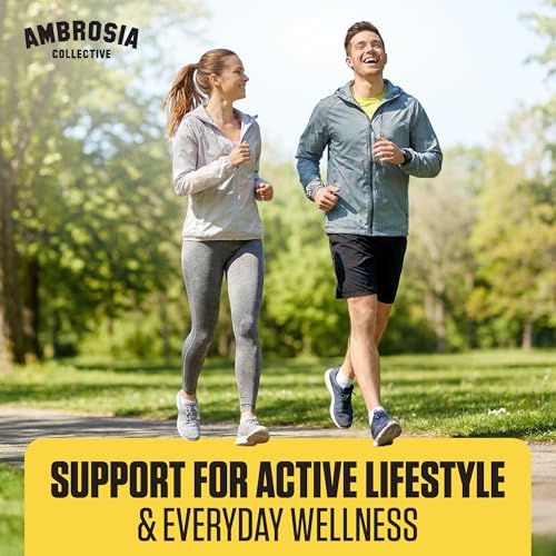 Ambrosia Golden Super Turmeric | Curcumina Bioavailable HydroCurc | Soporte para Estómago, Cerebro y Articulaciones | 765mg de Curcuminoides Activos - imagen 6