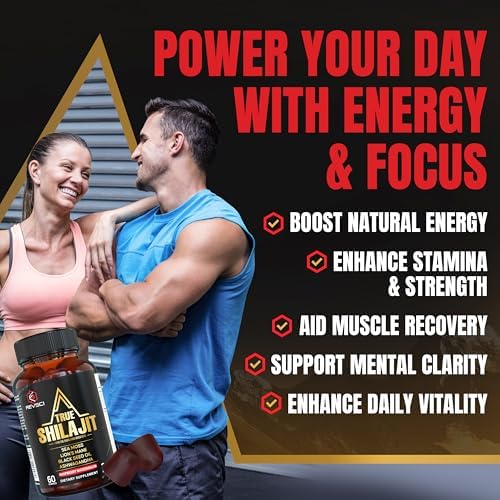 Gomitas de Shilajit Natural Himalayo para Hombres – Hechas en EE. UU., Shilajit Puro de Oro Himalayo, Apoyo de Energía y Enfoque con Ashwagandha y - imagen 7