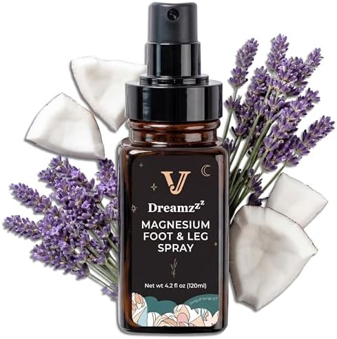 Spray de Magnesio para Pies y Sueño Jane Vine Dreamzzz – Fórmula Mezclada con Aceite de Lavanda y Coco – Spray Corporal para Pies y Piernas - 4.2 oz - imagen 1