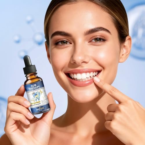 Gotas para Terapia de Encías, Enjuague Bucal de Menta y Veneno de Abeja, 50ML, Regeneración de Encías, Eliminación de Manchas y Mal Aliento - imagen 7