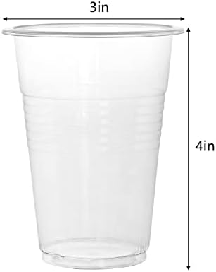 Frcctre 400 Piezas de Vasos de Plástico Transparentes de 10 oz, Desechables para Fiestas, Picnics, BBQ, Viajes y Eventos - imagen 2
