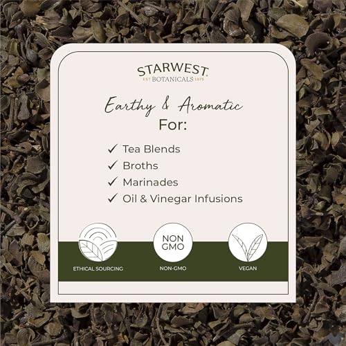 Hojas de Chaparral Silvestre Starwest Botanicals - Hierba Seca a Granel para Té, Proveniente del Arbusto de Creosote, Cortada y Tamizada - Bolsa de 1 - imagen 3