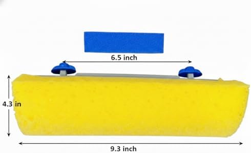 Cabezal de Repuesto para Mop 582MB, 9 de Ancho, Conexión de Tornillo – Esponja de Celulosa Duradera con Banda de Fregado - imagen 2