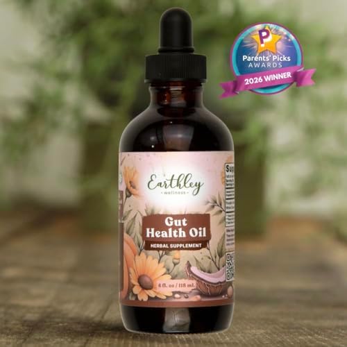 Aceite de Salud Digestiva Earthley Wellness, Soporte Natural para el Sistema Inmunológico, Mezcla Herbal con Clavos y Caléndula (2oz) - imagen 5