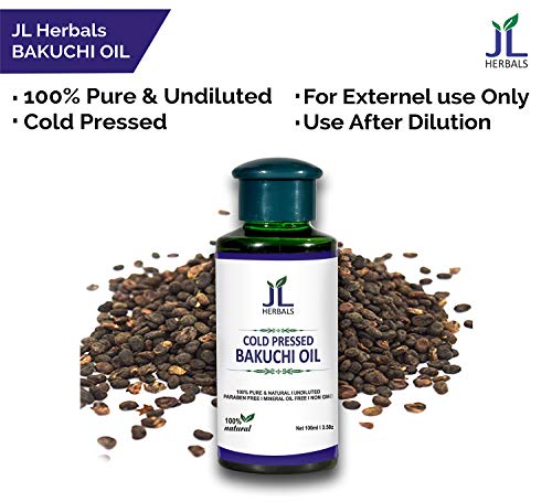 Aceite de Bakuchi JL Herbals 100ml | Babchi | Psoralea corylifolia | 100% Puro y Sin Diluir | Prensado en Frío | Solo para Uso Externo | Usar Después - imagen 4